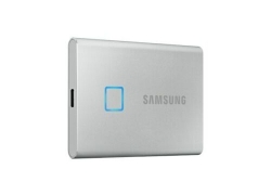 Samsung Portable SSD T7 Touch 500 GB USB 3.2 Gen2 Typ-C Metallic Silver für 69,90€ inkl. Versand!