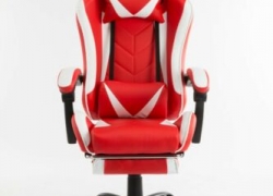 2021 NEW ZENEZ Gaming Stuhl Schreibtischstuhl Sportsitz rot/weiß für 98,10€ inkl. Versand!