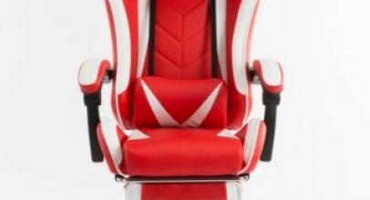 2021 NEW ZENEZ Gaming Stuhl Schreibtischstuhl Sportsitz rot/weiß für 98,10€ inkl. Versand!