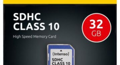 Intenso SD Karte SDHC 32 GB Class 10 Speicherkarte 32GB für 4,99€ inkl. Versand!