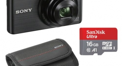 Sony Cyber-shot DSC-W830B mit 16GB SD Karte und Tasche Bundle für 84,90€ inkl. Versand