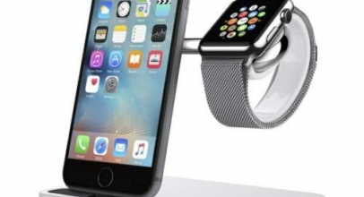 Apple iPhone und Apple Watch Belkin Valet Ladedock silber für 69,90€ inkl. Versand!