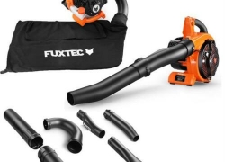 FUXTEC Benzin Laubsauger Laubbläser Häcksler für 122,60€ inkl. Versand!