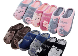 JACKSHIBO Damen Herren Winter Hausschuhe Filzpantoffeln Slippper für je 9,99€ inkl. Versand!