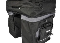 FISCHER Gepäckträgertasche 3-fach Rucksack wasserdicht 58 L Reflektorstreifen für 24,49€ inkl. Versand!