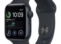 Apple Watch SE 2022 Sportarmband S/M 40 mm Aluminium GPS mitternacht/mitternacht  für 199,90€ inkl. Versand!