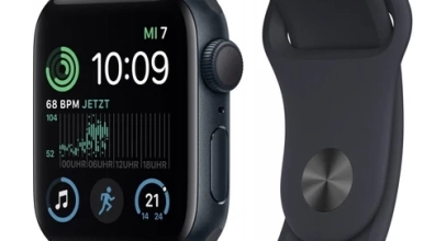 Apple Watch SE 2022 Sportarmband S/M 40 mm Aluminium GPS mitternacht/mitternacht  für 199,90€ inkl. Versand!