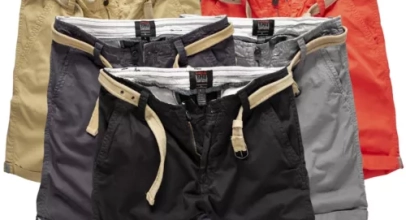 Surplus Raw Vintage Herren Cargo | Chino Shorts kurze Hose Bermudas S-7XL für 11,92€ inkl. Versand!