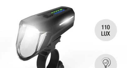 LED Fahrradlicht FISCHER mit Akku Frontlicht 110 Lux Beleuchtung aufladbar für 28,04€ inkl. Versand!