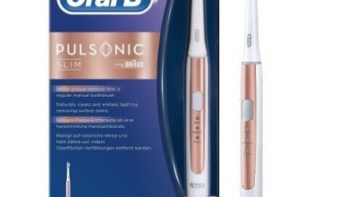 ORAL-B PULSONIC Slim elektrische Schallzahnbürste Rosegold für nur 33,33€ inkl. Versand!
