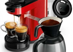 PHILIPS Senseo Switch HD6592/80 Pad und Filterkaffeemaschine 1450 Watt für 62,99€ inkl. Versand!
