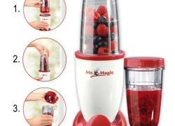 Standmixer Smoothie Maker Mr. Magic Mixer Edelstahl für 23,99€ inkl. Versand!