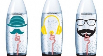 3x Sodastream Hipster Pet Flasche 1ltr. trendiges Design für 11,99€ inkl. Versand