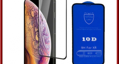 2x 9H iPhone X Xs Max XR Display Panzerfolie 10D Hartglas für 6,89€ inkl. Versand