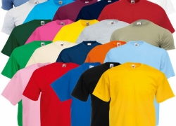 3-er Pack FRUIT OF THE LOOM Valueweight T-Shirts viele Farben für 6,99€ inkl. Versand