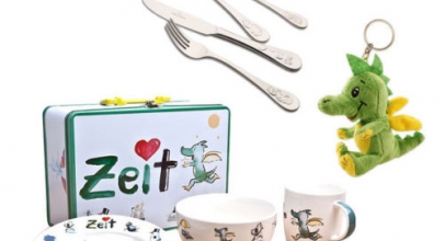 Villeroy & Boch Piemont Kinderbesteck + Tabaluga Koffer mit Schlüsselanhänger für 24,99€ inkl. Versand