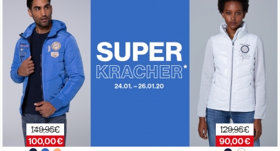 Camp David & Soccx – bis zu 33% Rabatt auf Jacken