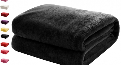 Kuscheldecke (28 Farben zur Auswahl) für 9,99€ inkl. Versand