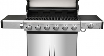 El Fuego Edelstahl-Gasgrill Deluxe für 279,99€