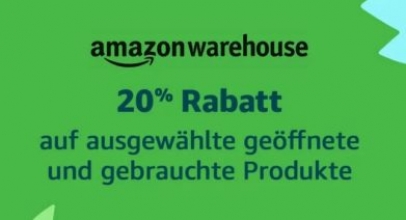 Warehouse-Deals: 20% Extra-Rabatt